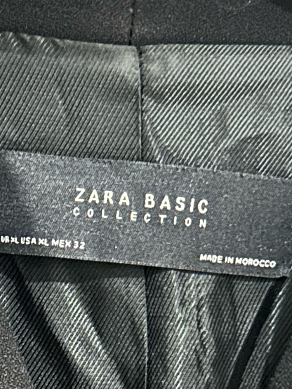 Zara Basic Collection Black Blazer Jacket